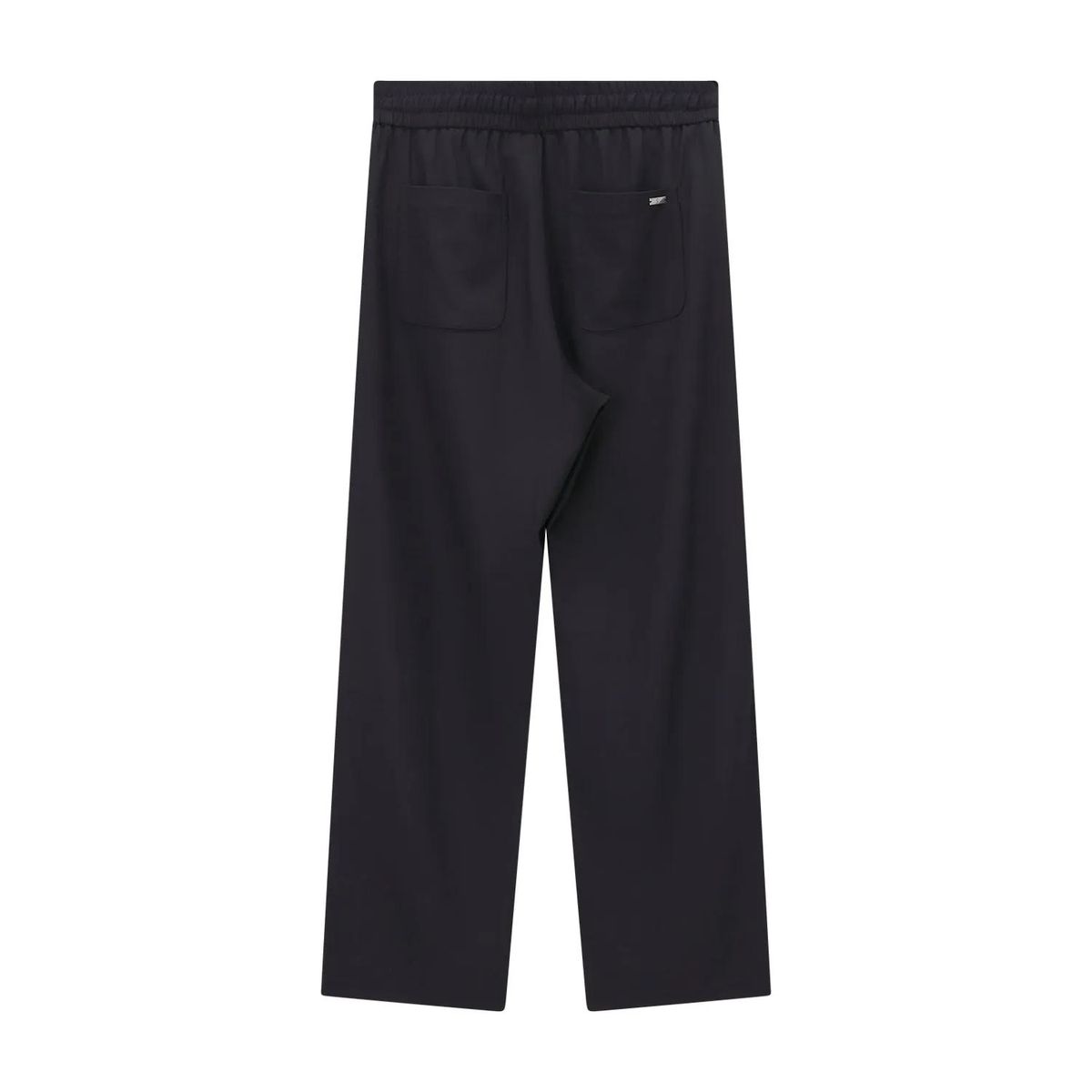 Weitgeschnittene Loungehose aus Wollmischung