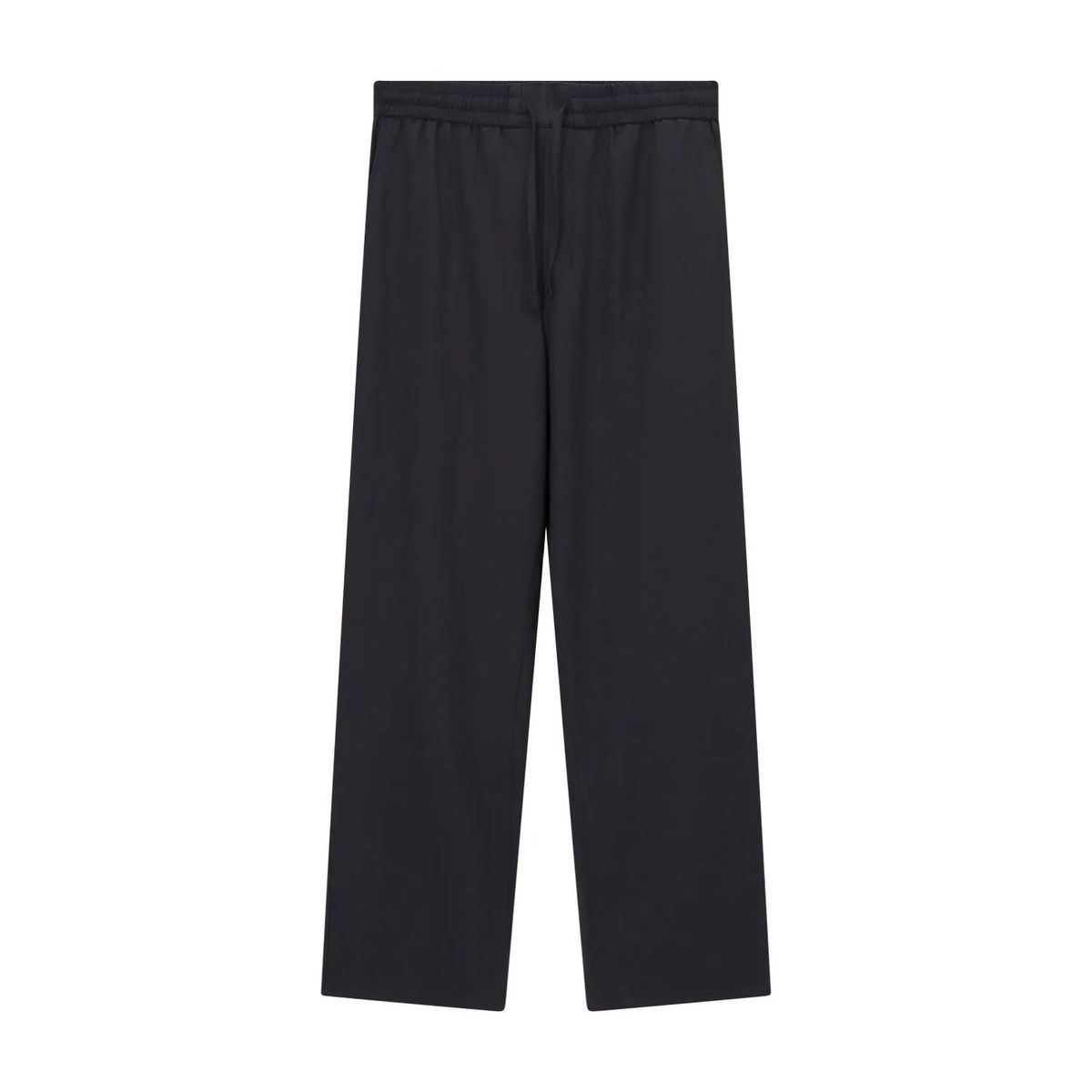 Weitgeschnittene Loungehose aus Wollmischung