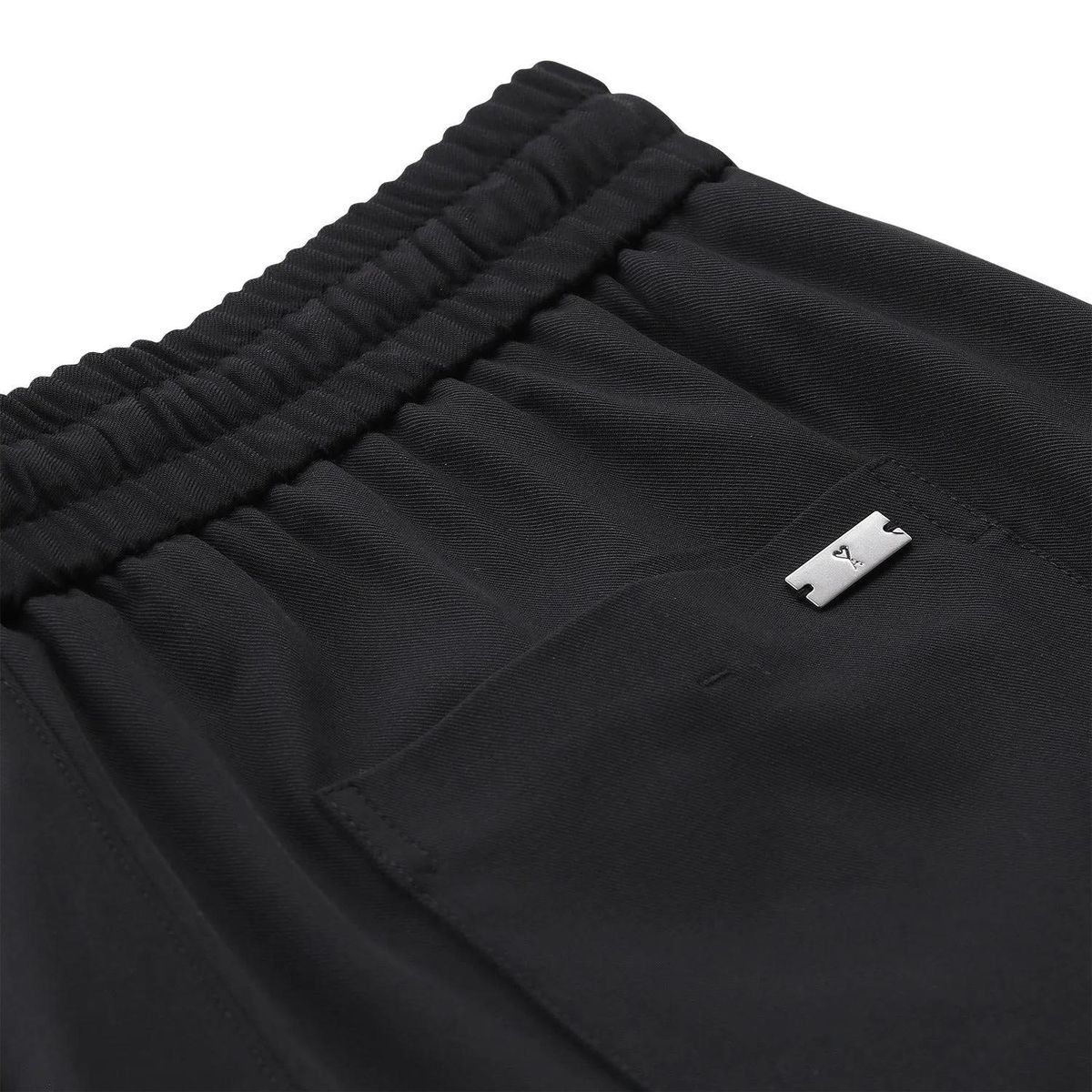Weitgeschnittene Loungehose aus Wollmischung