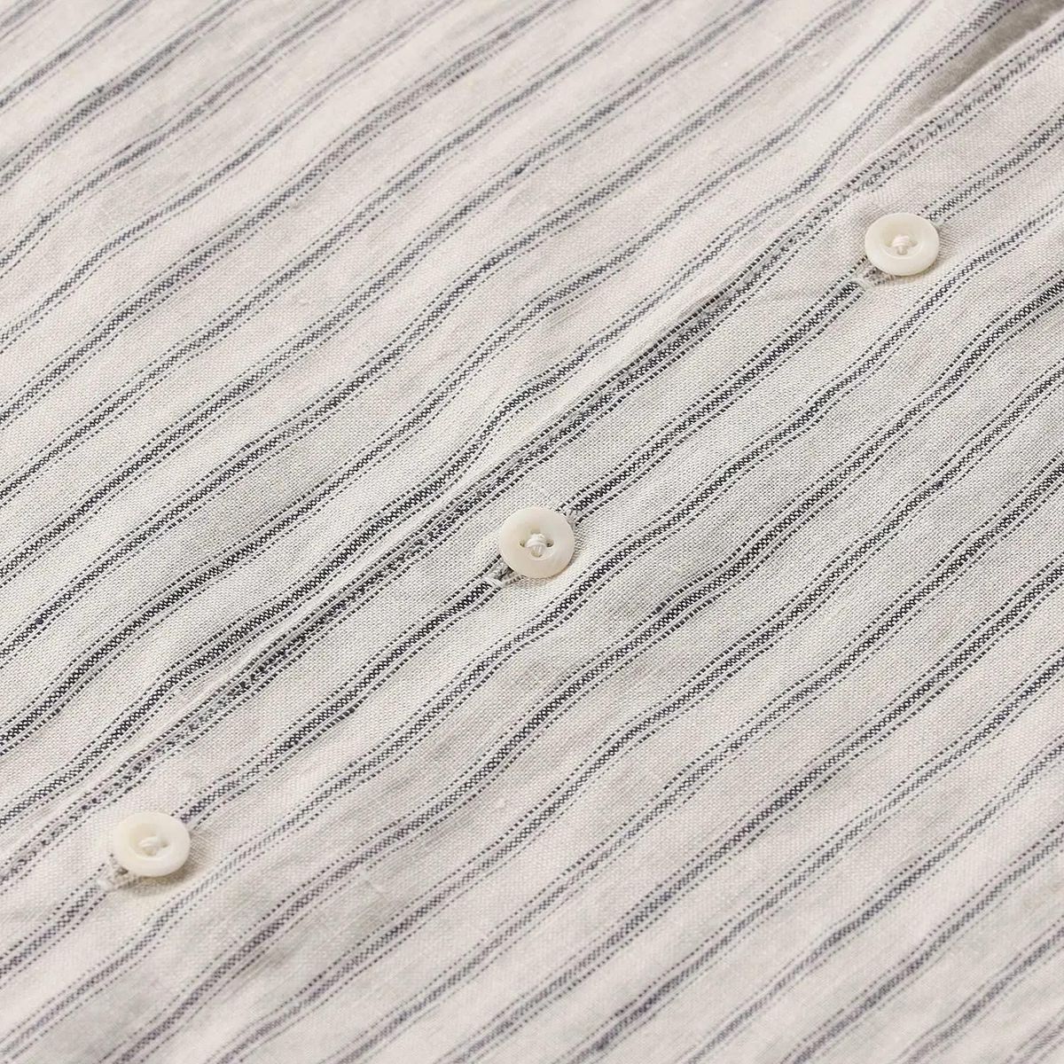 Gestreiftes Kurzarm-Hemd