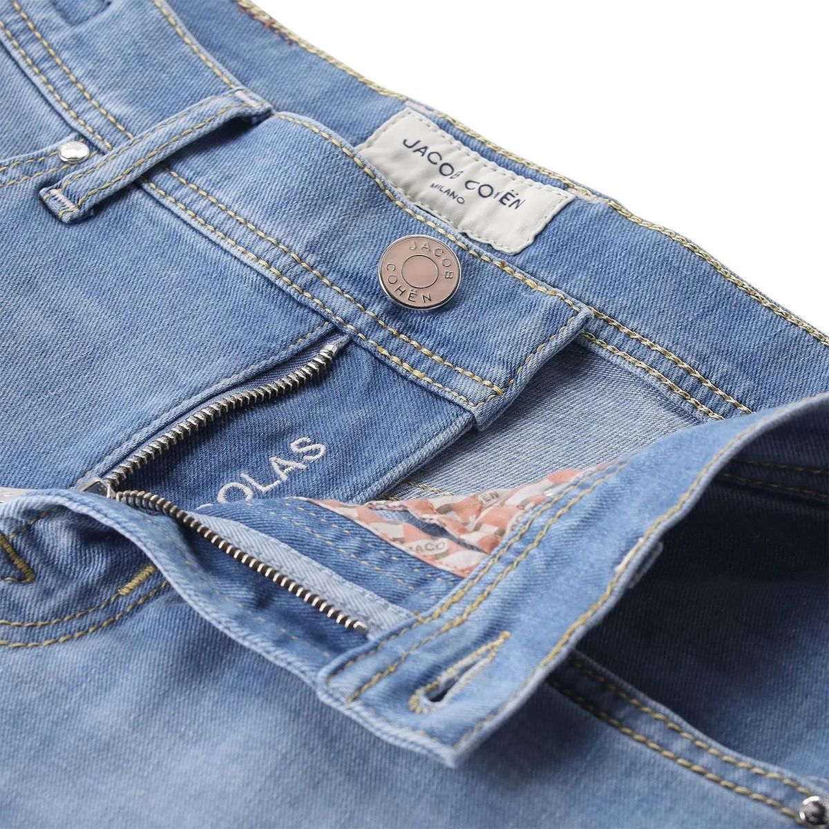 Schmale Denim Shorts Nicolas