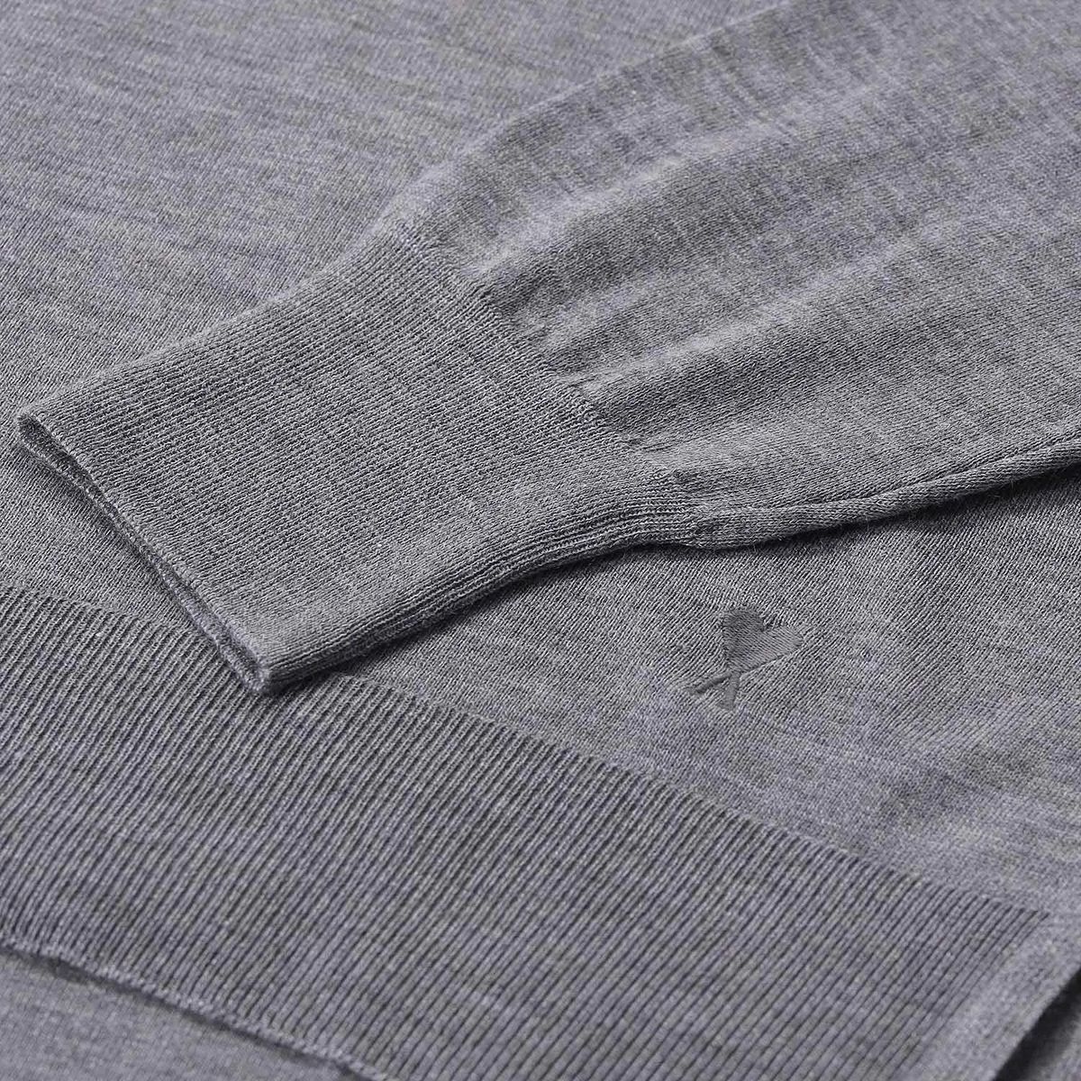 Pullover aus Woll-Seide-Gemisch mit Relaxed Fit