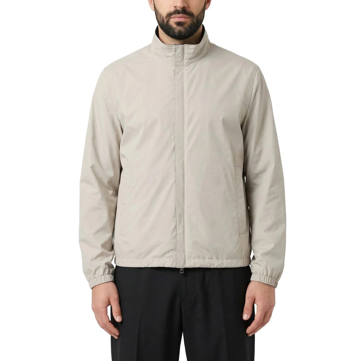 Lässige, leichte Herrenjacke mit Reißverschluss