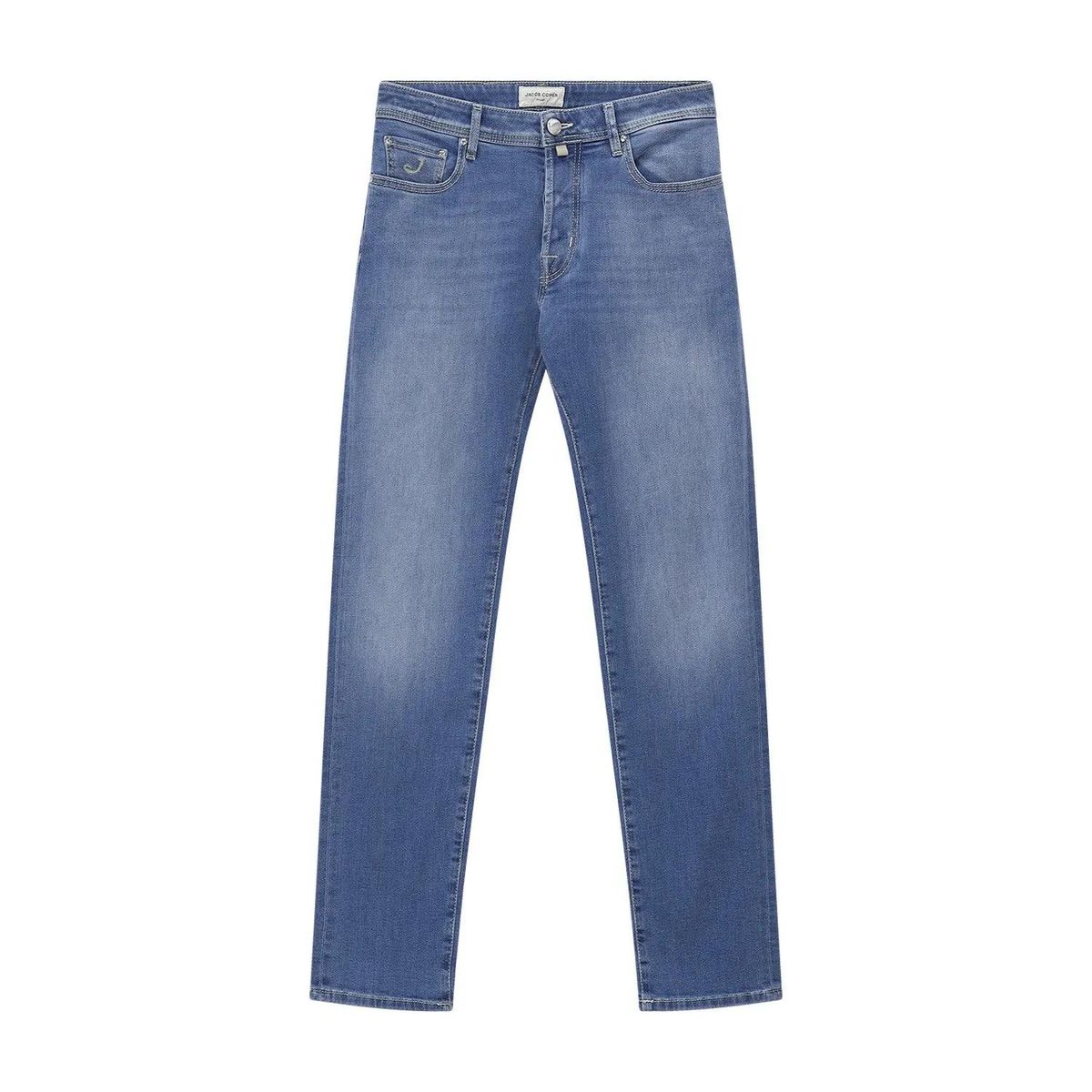 Hell gewaschene Slim Fit Jeans