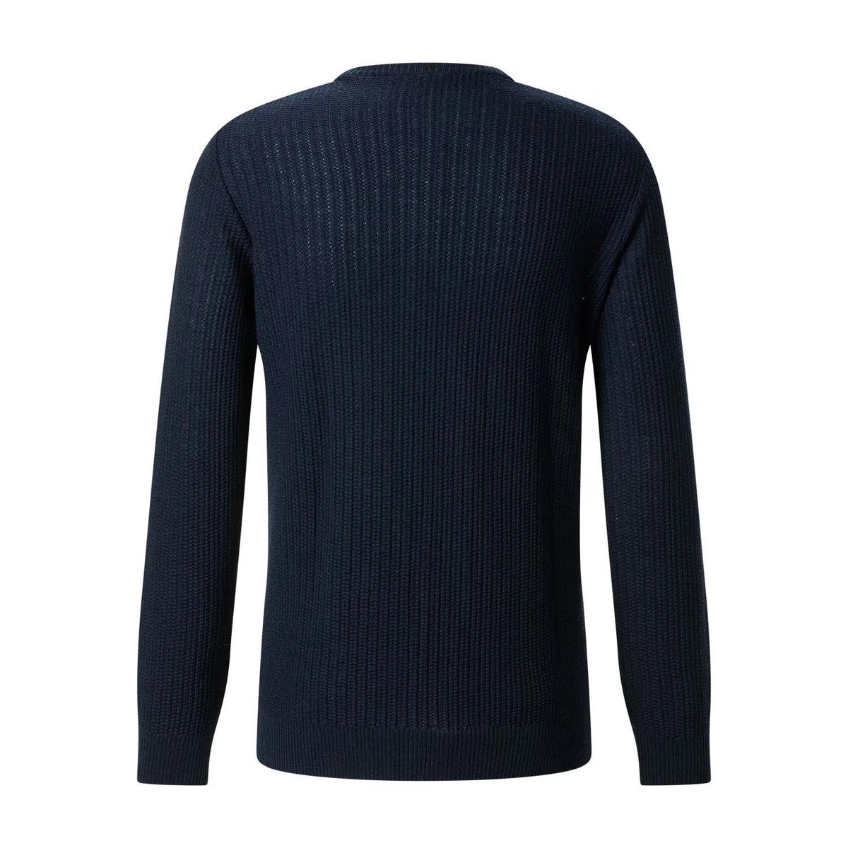 Strickpullover Rundhals aus Merinowolle