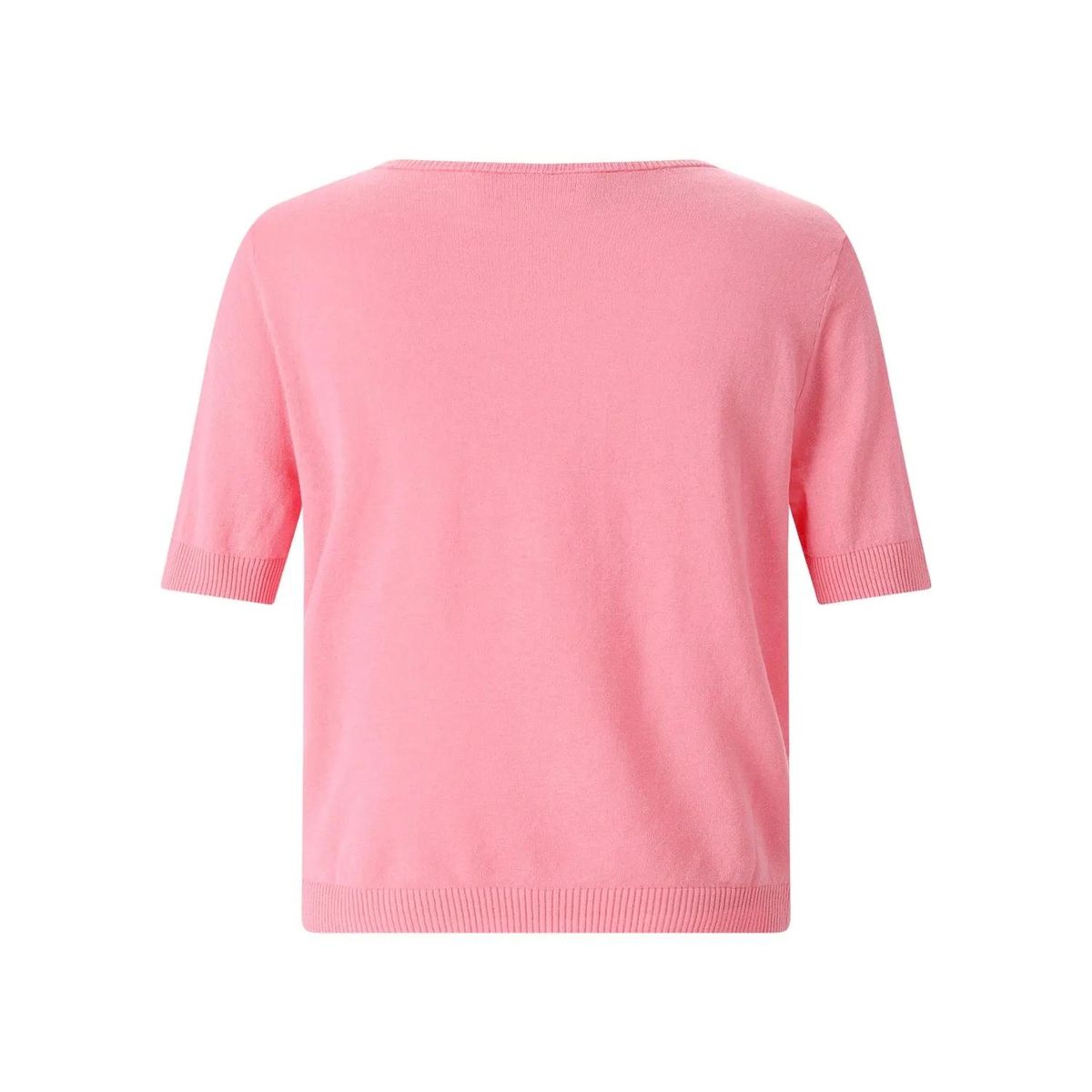 Stricktop aus Leinen-Baumwoll-Mischung