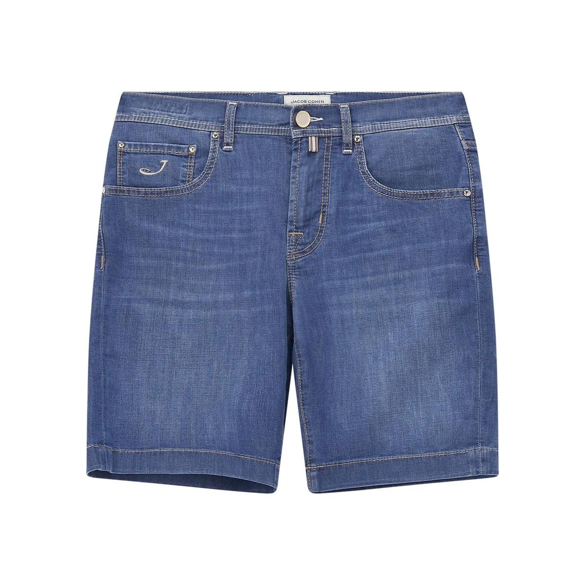 Slim-Fit Jeansshorts aus Denim