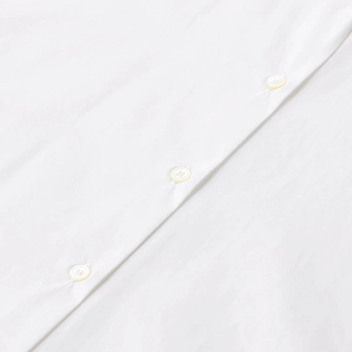 Klassische Baumwollbluse mit 3/4-Ärmeln