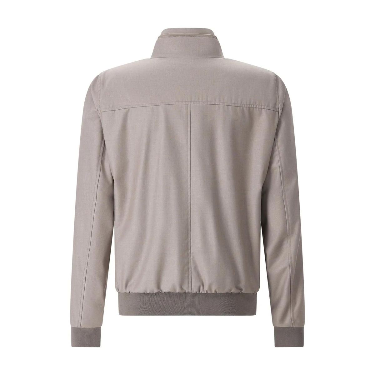 Klassische Blouson-Jacke mit Knopfleiste