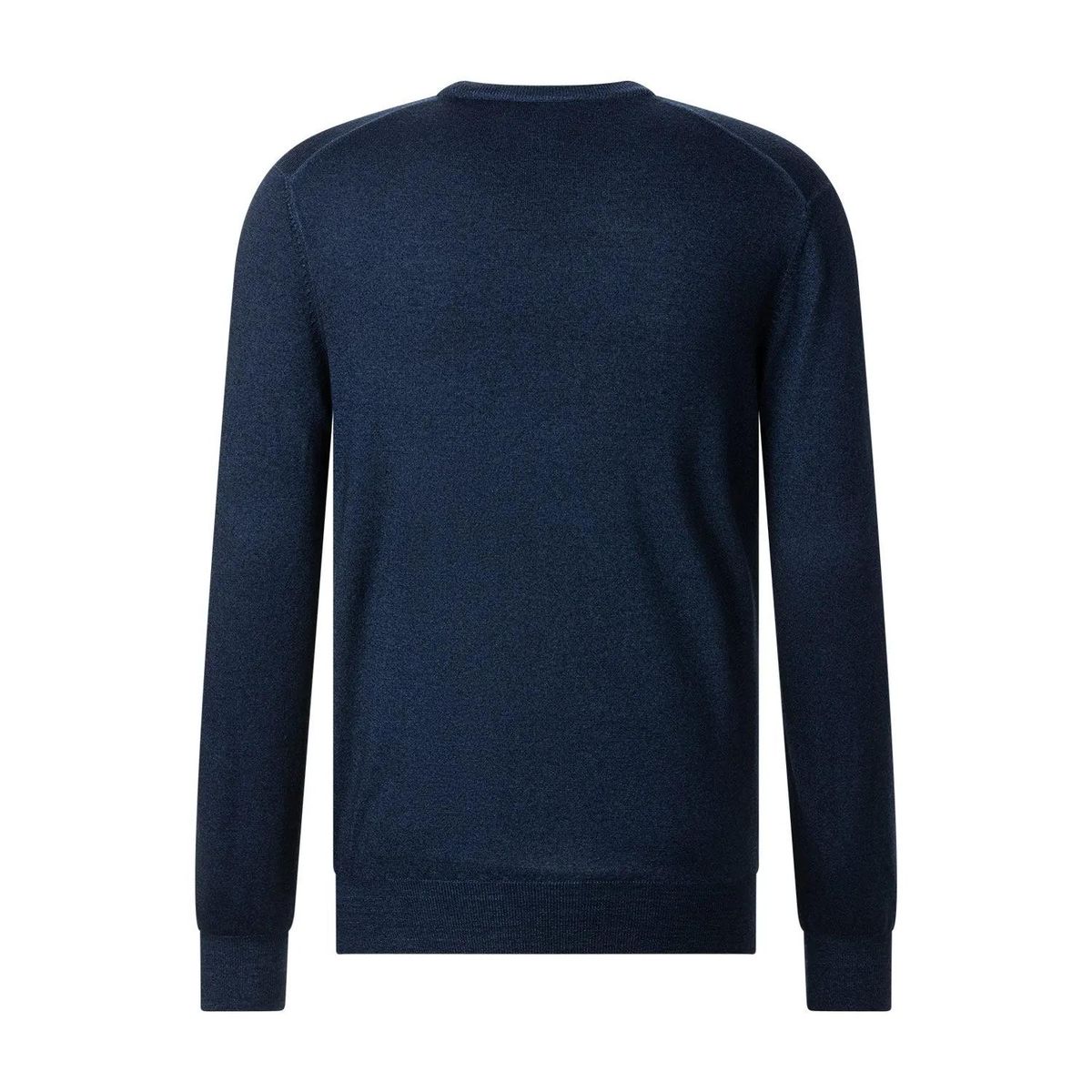 Klassischer Kaschmirpullover mit V-Ausschnitt