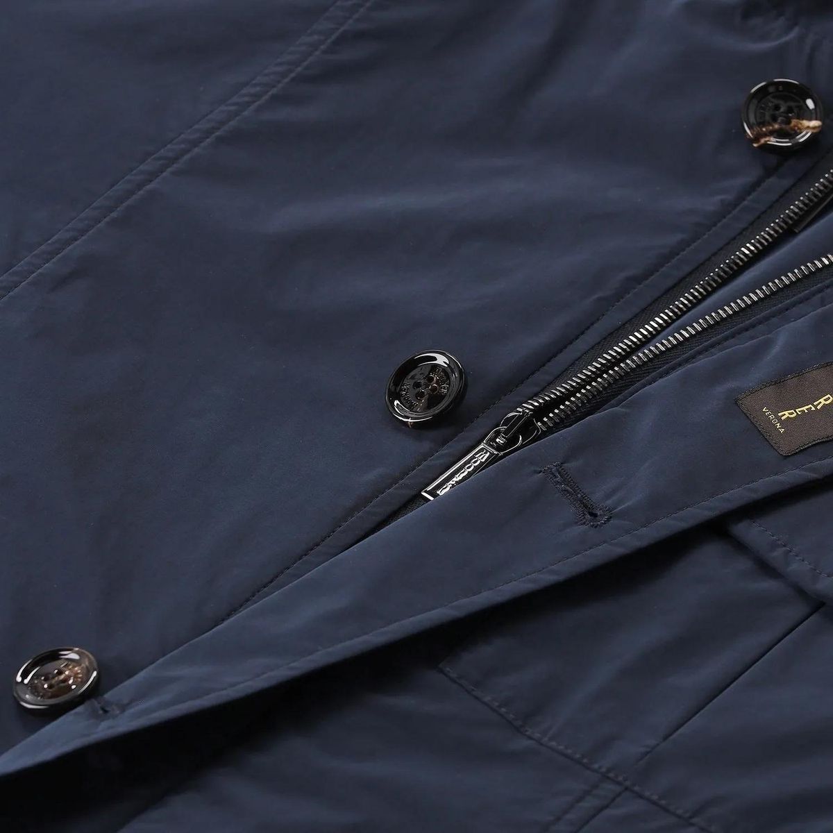 Elegante marineblaue Feldjacke