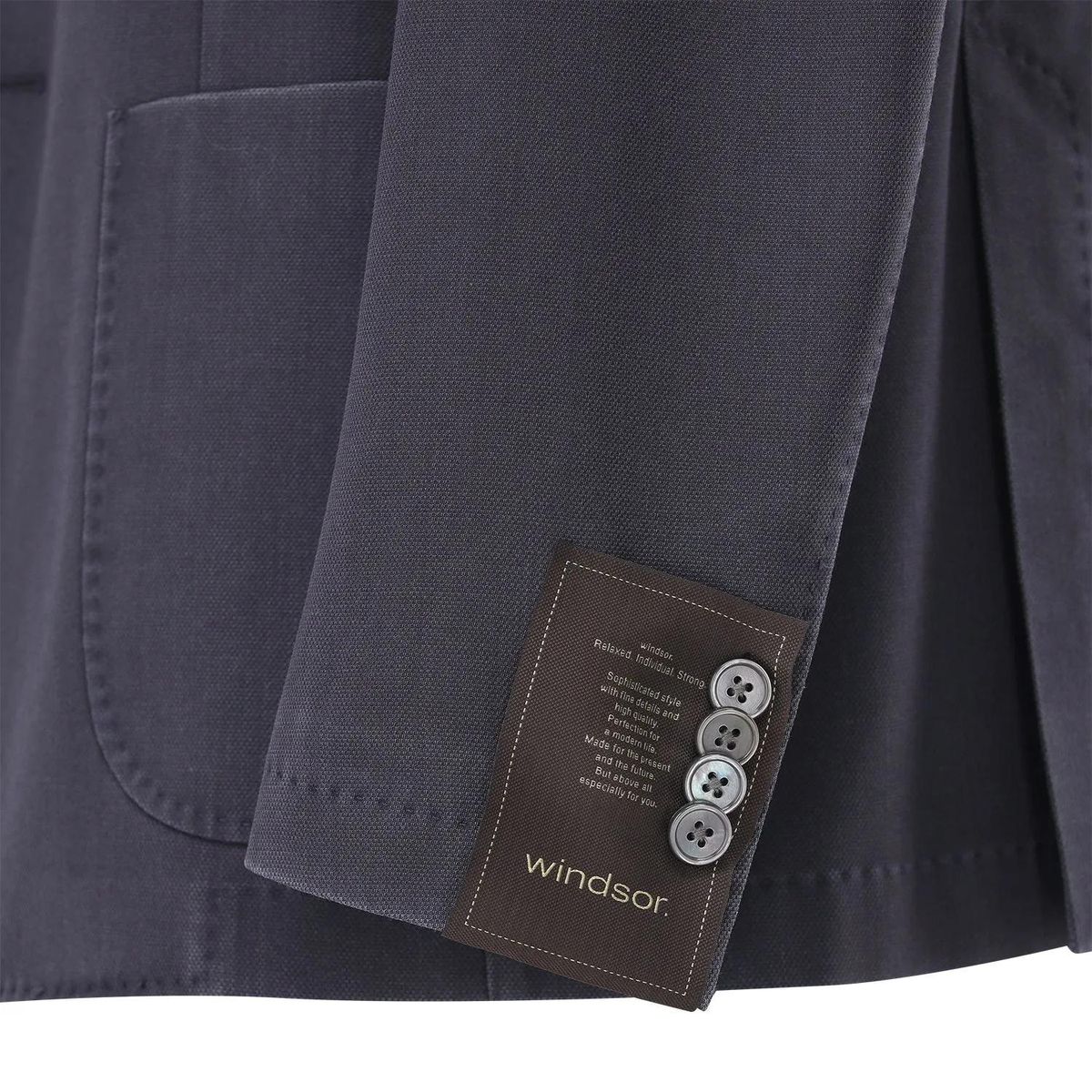 Elegantes, einreihiges Sakko aus Wolle