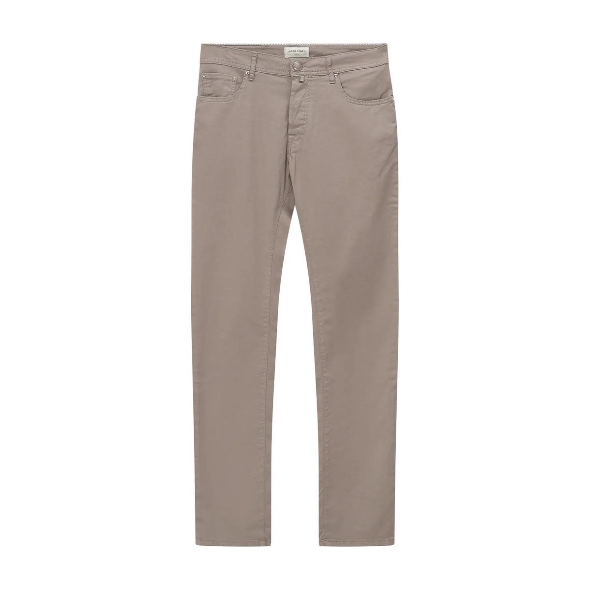 Schlanke Baumwollmischhose