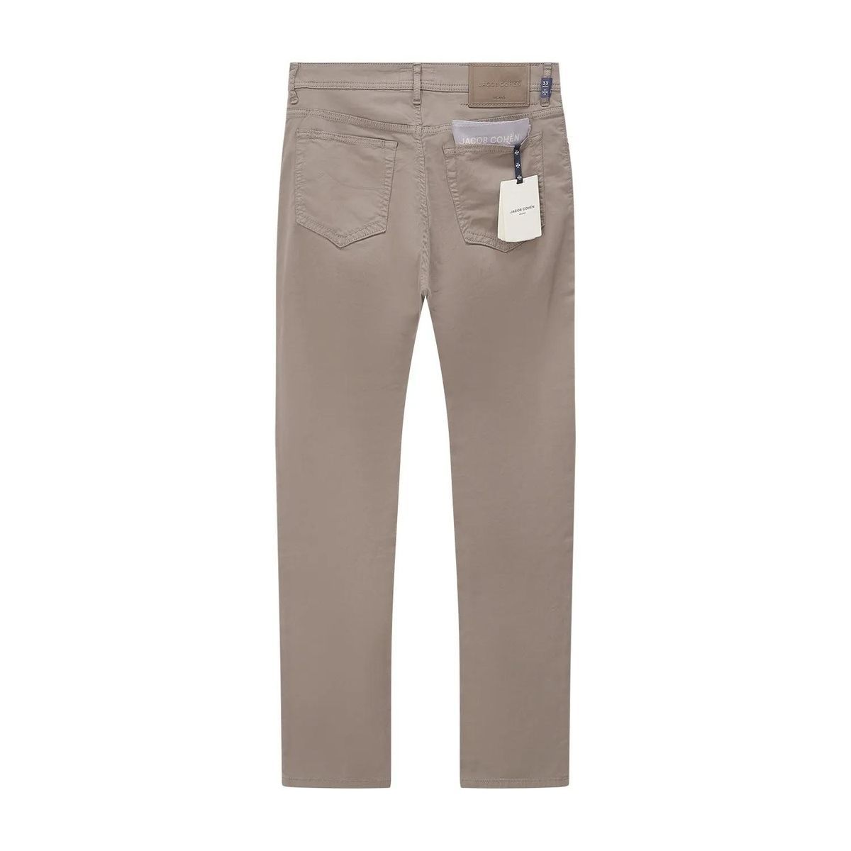 Schlanke Baumwollmischhose