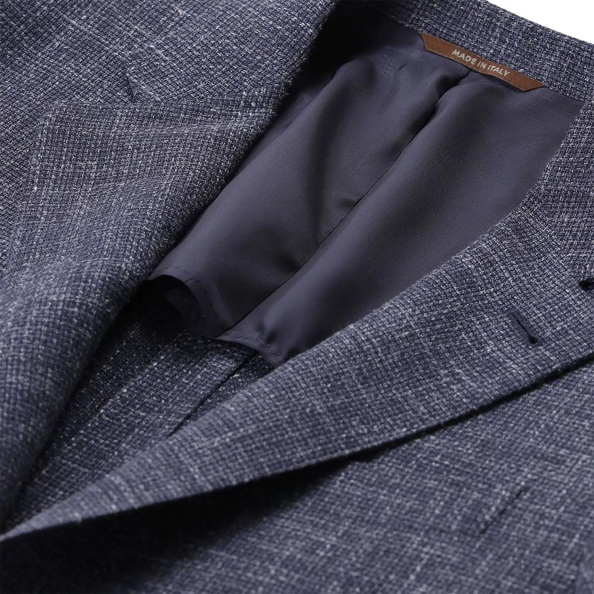 Blaues Sakko aus Wollmischung