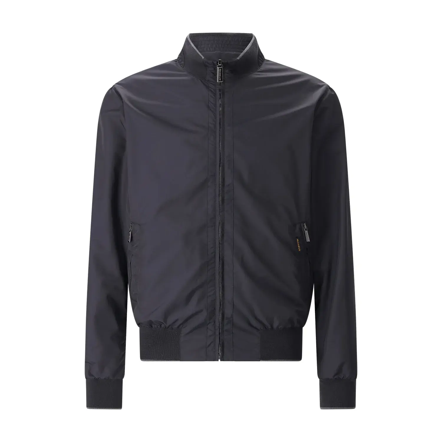 Klassische Bomberjacke mit Reißverschluss