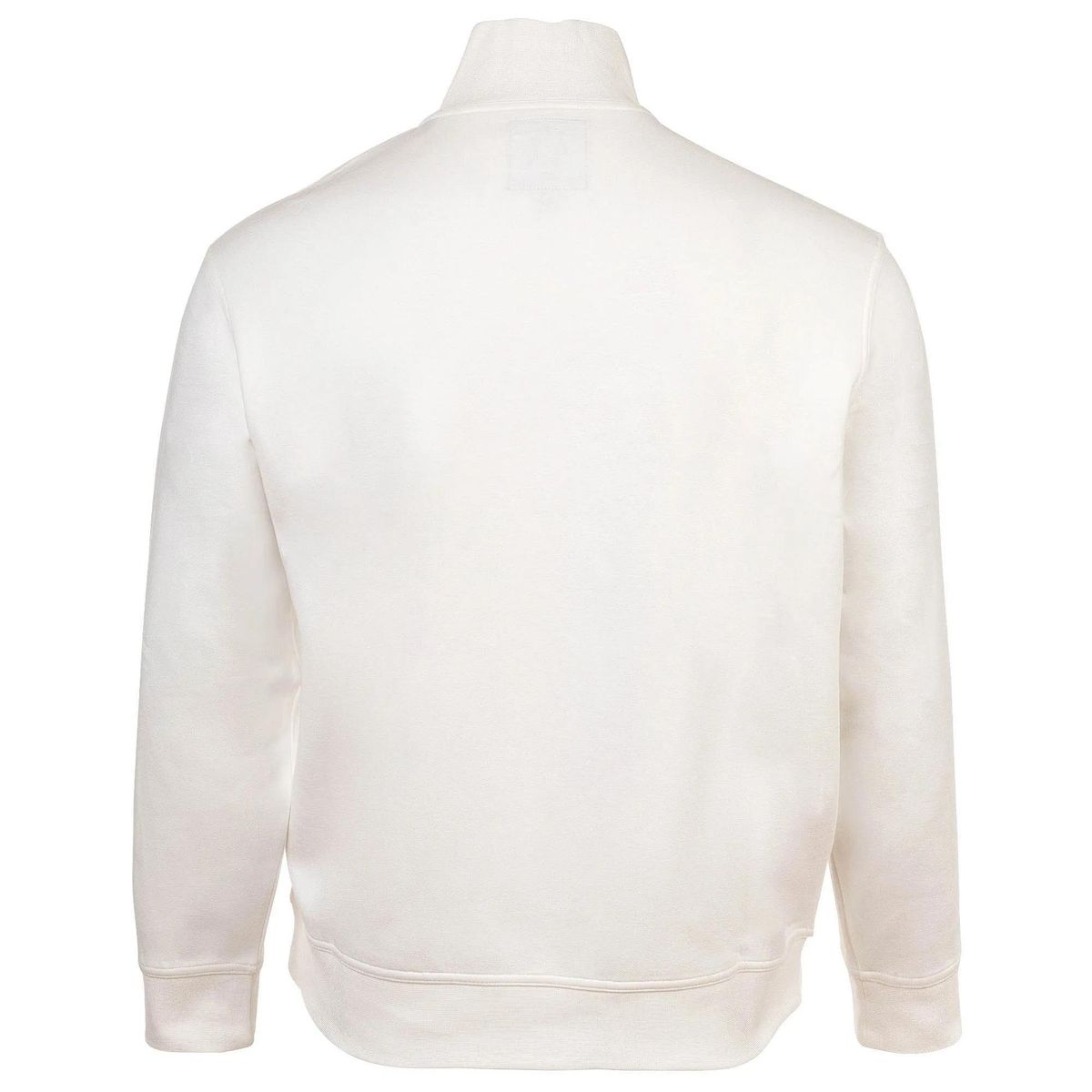 Herren Sweatshirt mit halbem Reißverschluss und Logo