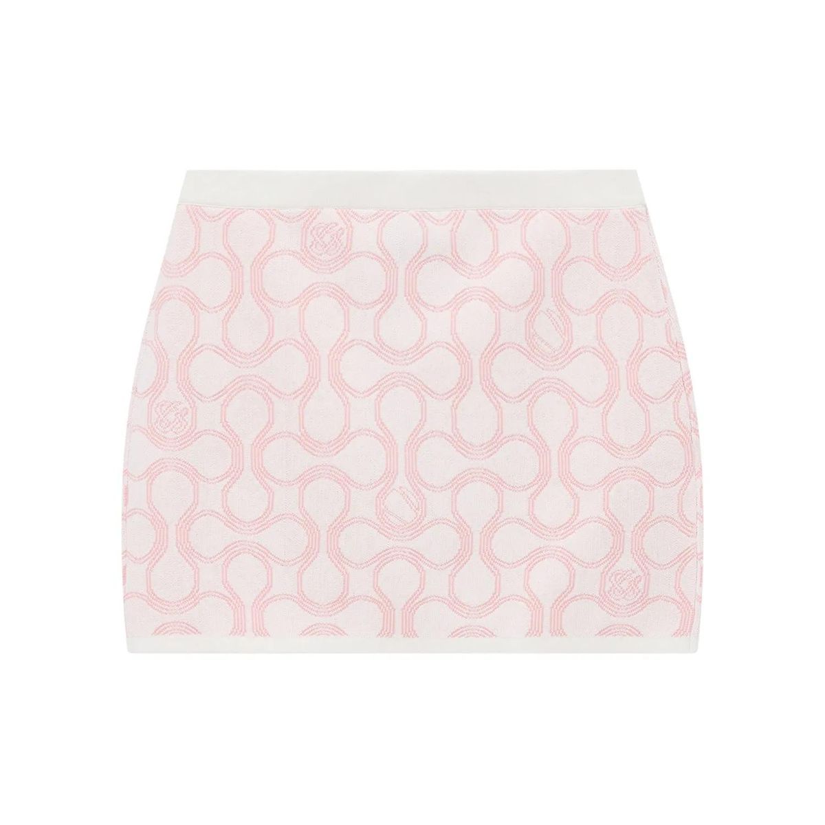 Gemusterter Mini-Wickelrock