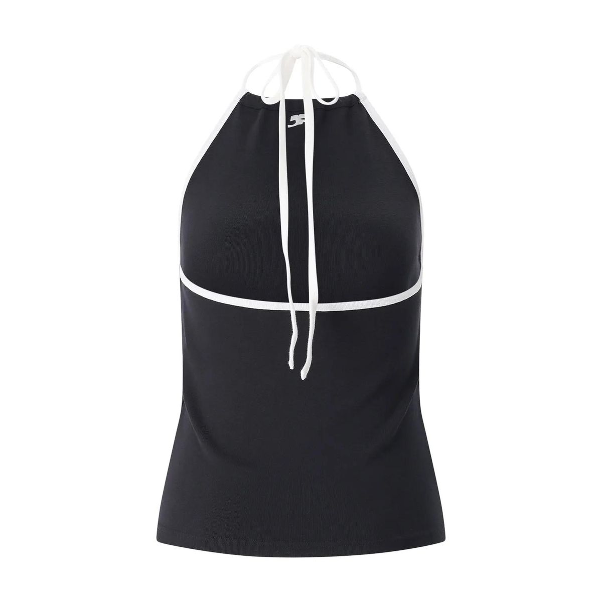 Minimalistisches Neckholder Tank Top