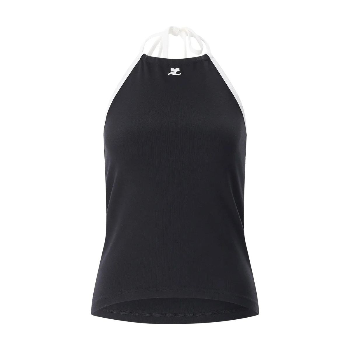 Minimalistisches Neckholder Tank Top