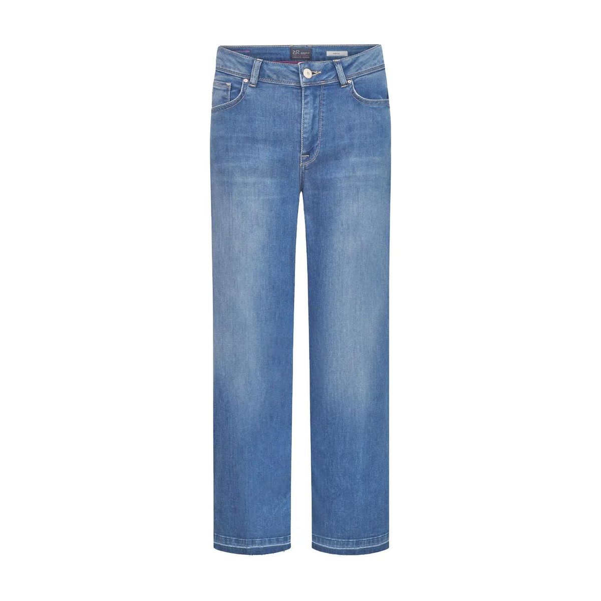 Wide-Leg Jeans High-Rise Denim