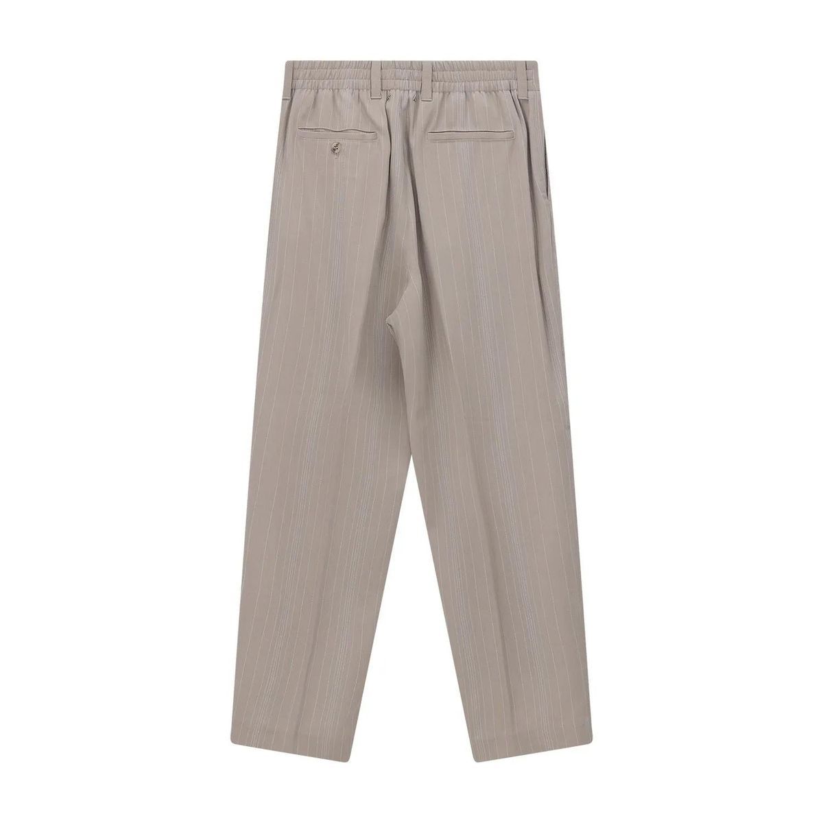 Gestreifte, Weitgeschnittene Hose mit Gummizug