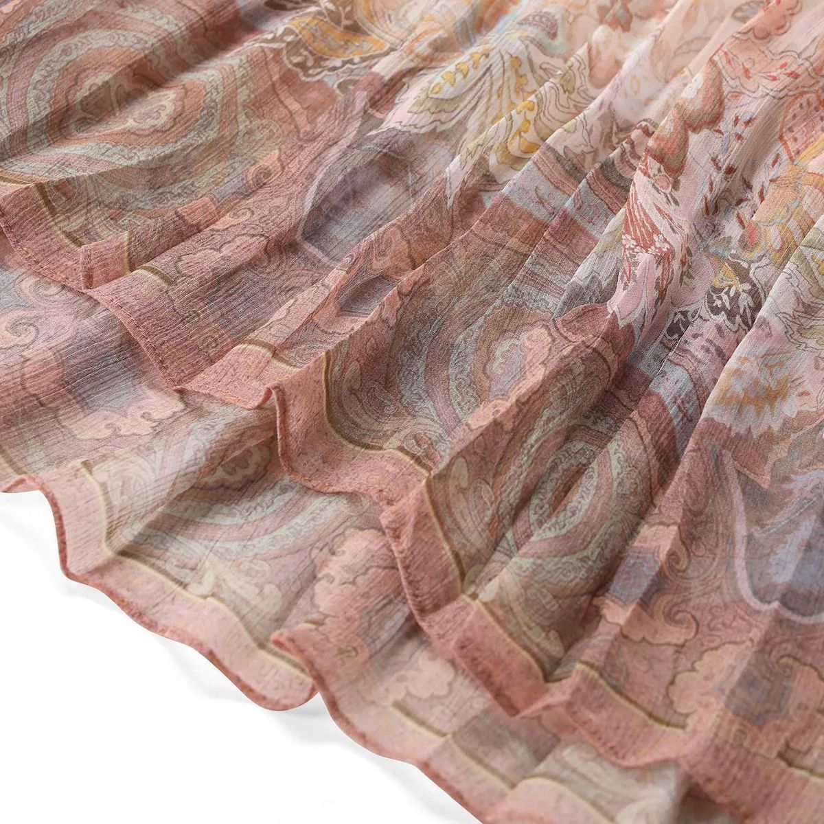 Elegantes Maxikleid mit Paisley-Muster