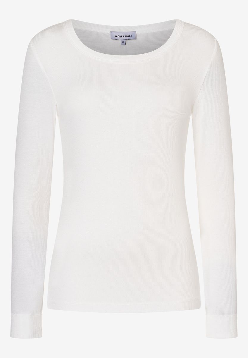 Shirt mit Glanz-Effekt
