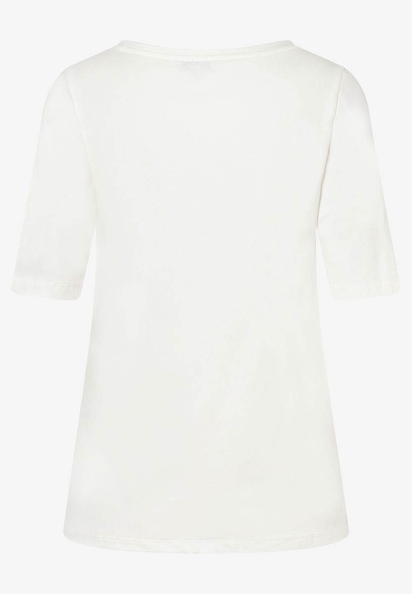 T-Shirt mit Grafik-Kirschdruck