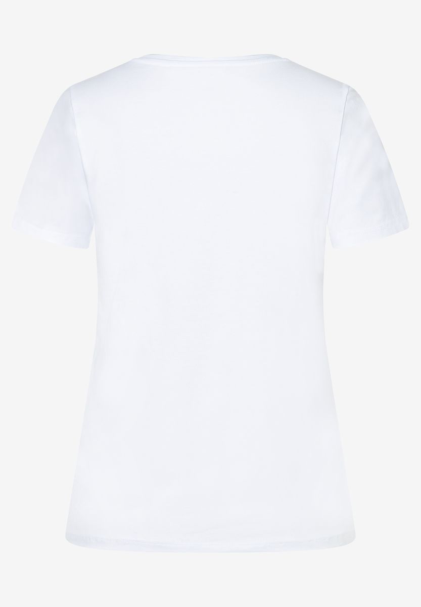 T-Shirt mit Herz Grafikdruck