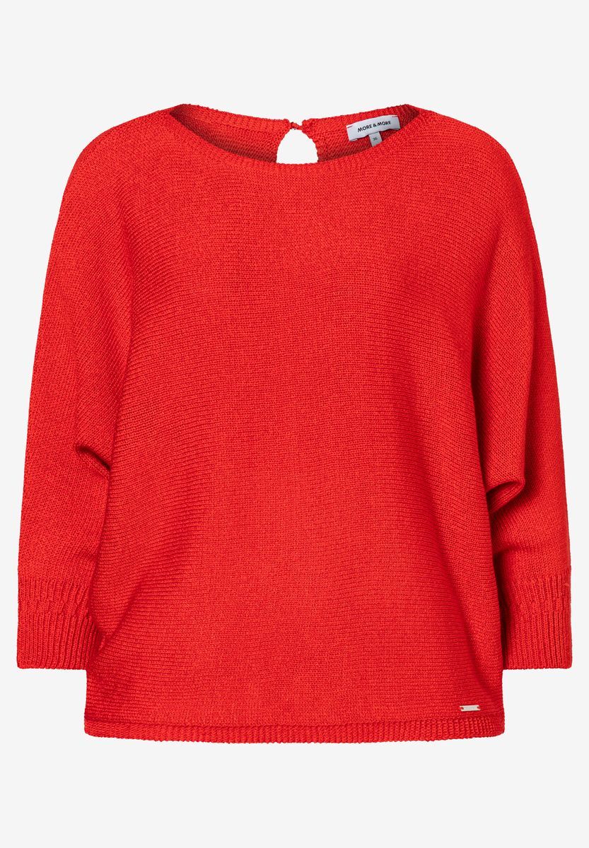 Fledermausärmel Strickpullover