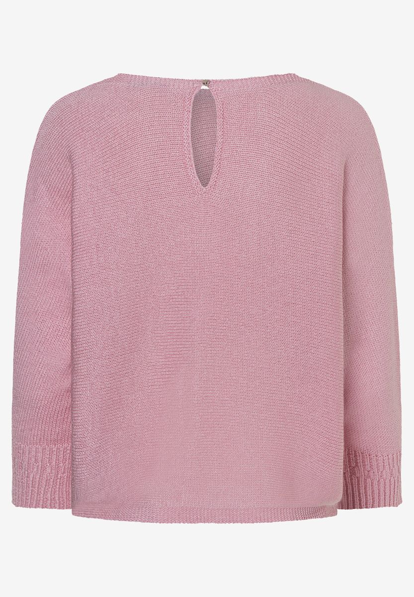Fledermausärmel Strickpullover