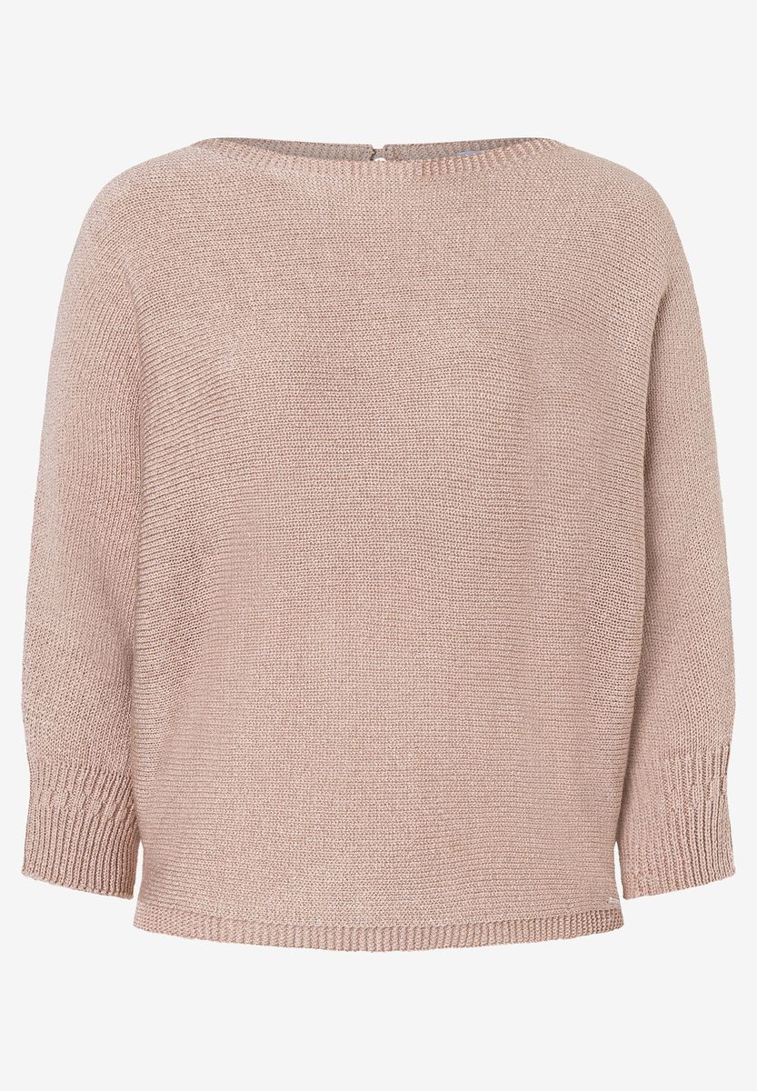 Fledermausärmel Strickpullover