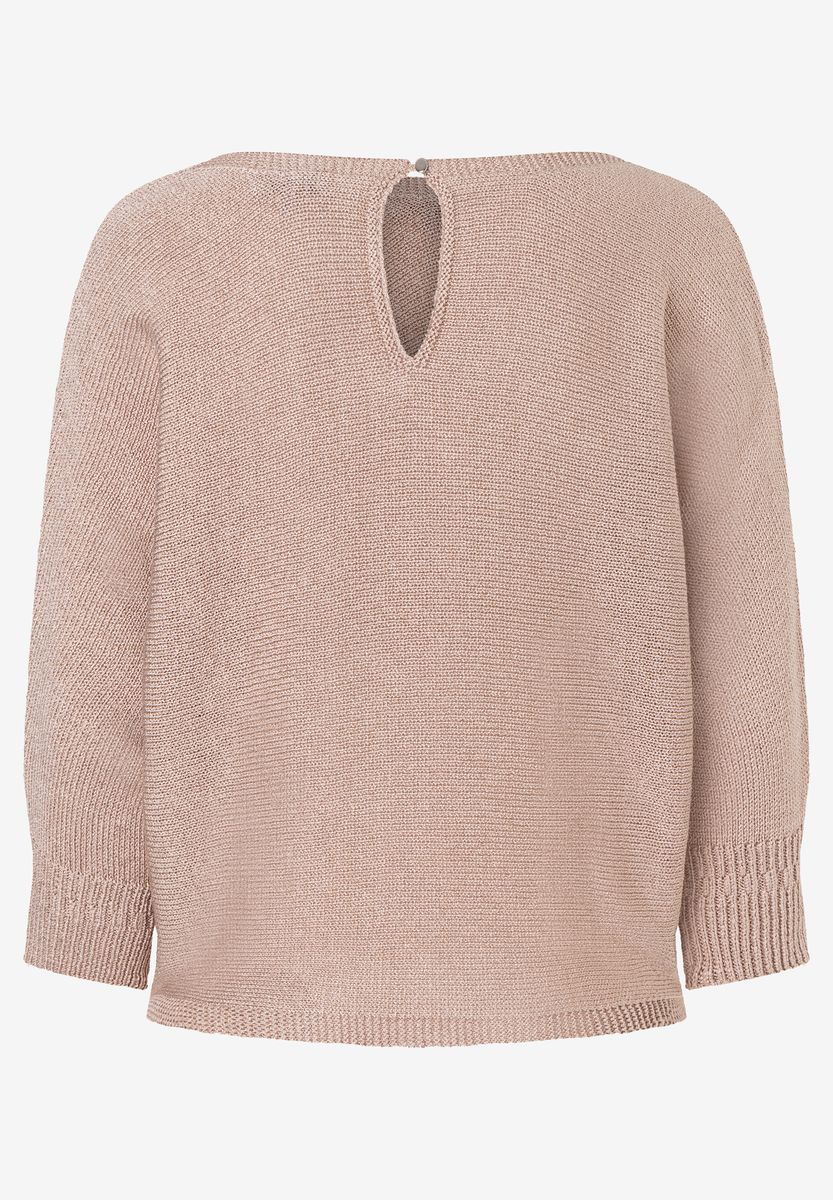 Fledermausärmel Strickpullover