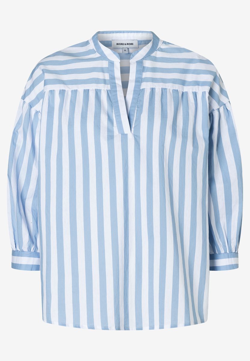 Gestreifte Bluse in weiter Passform