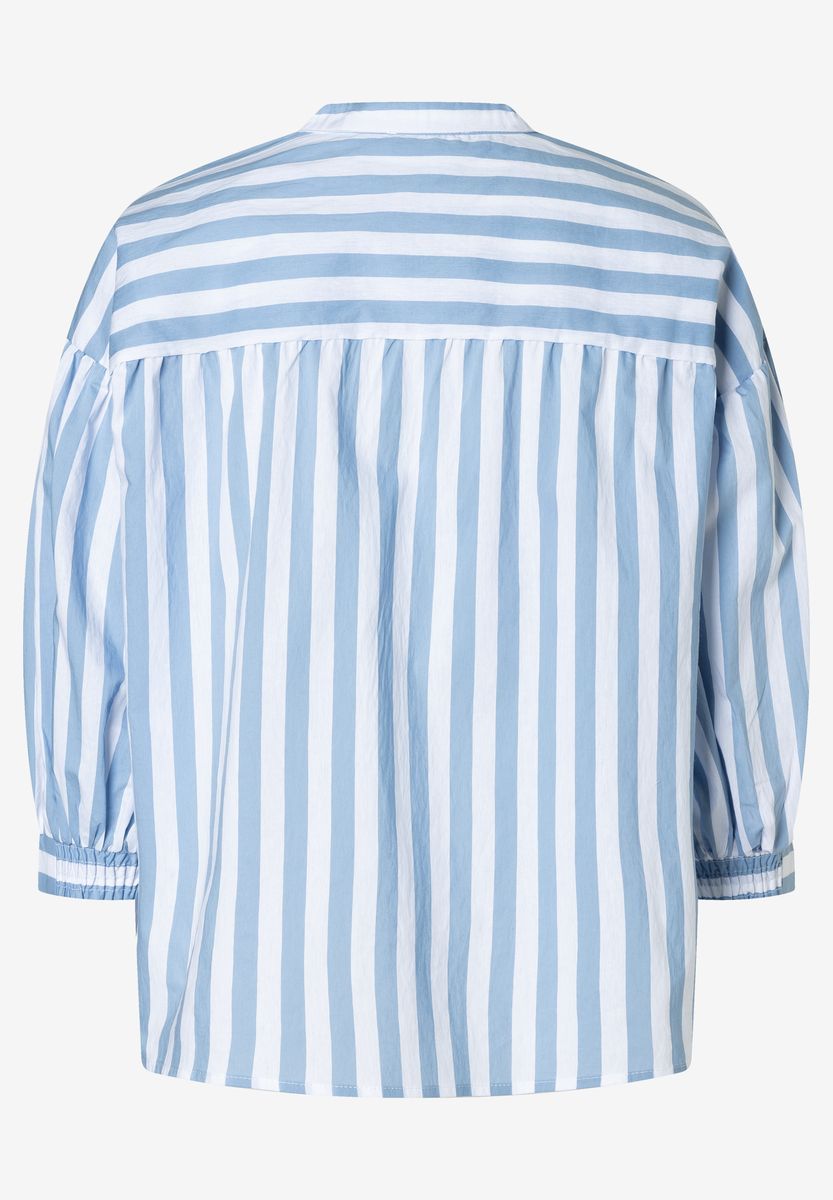 Gestreifte Bluse in weiter Passform