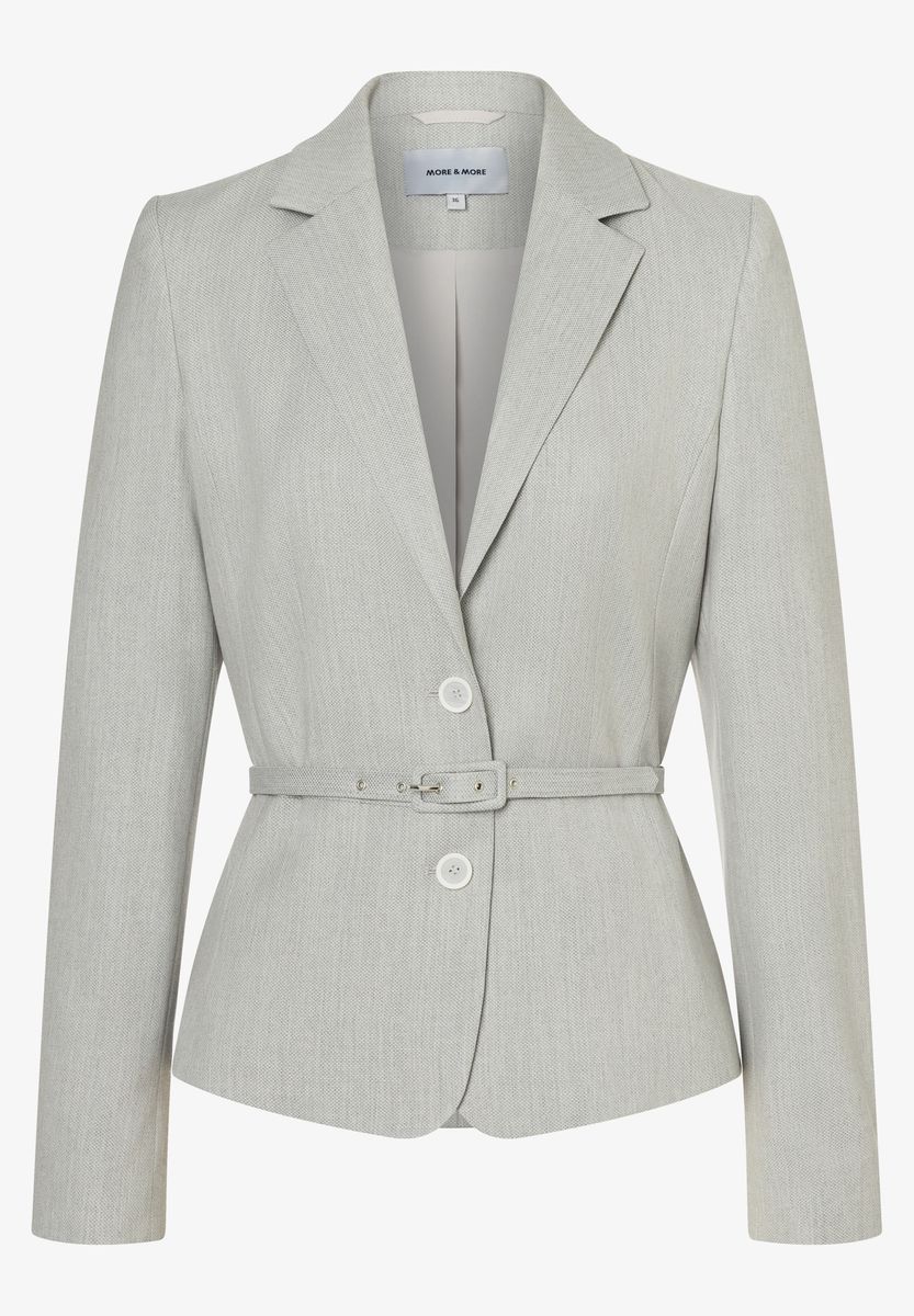 Taillierter Blazer mit Gürtel