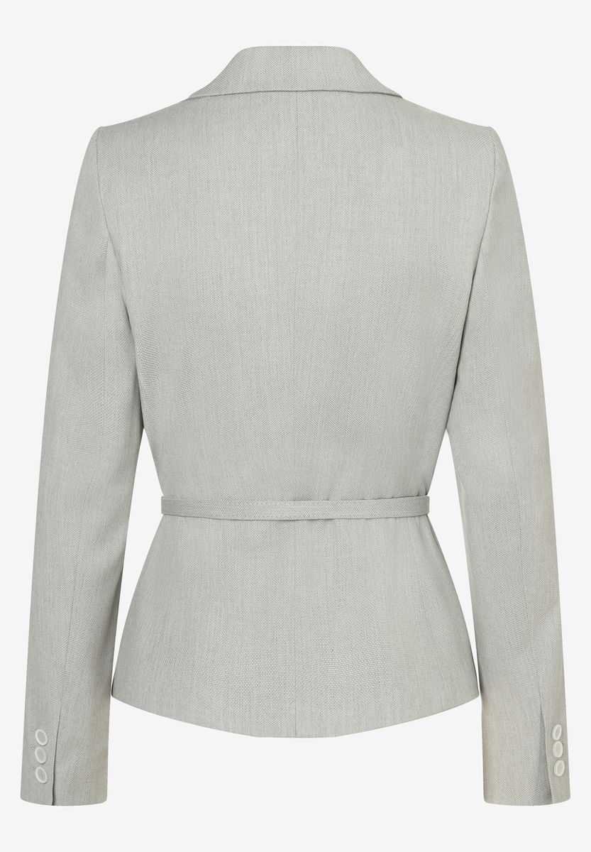 Taillierter Blazer mit Gürtel