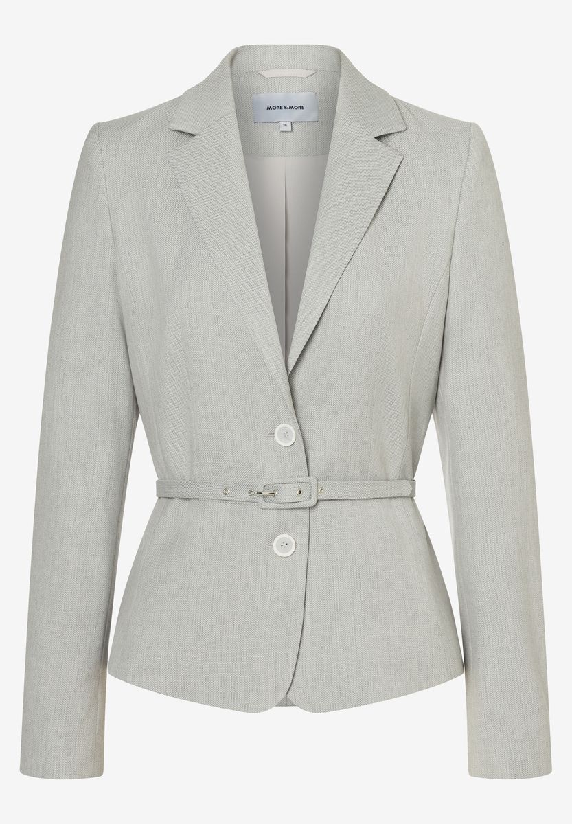 Taillierter Blazer mit Gürtel