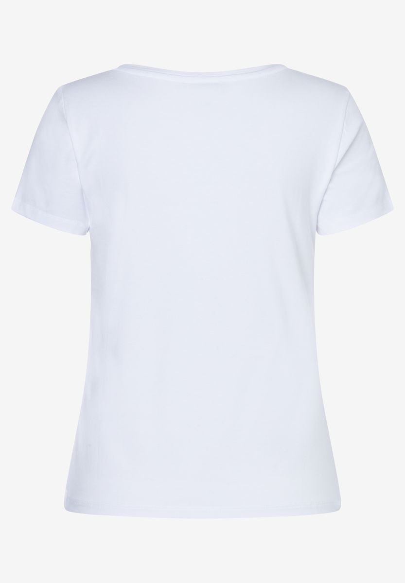 Lässiges T-Shirt mit Eis-Grafik