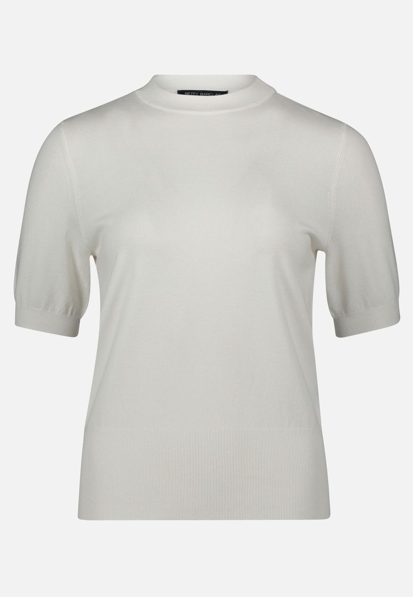 Elegantes Kurzarm-Strickoberteil