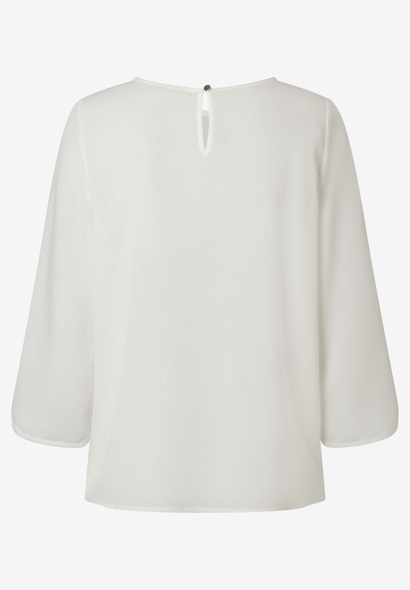 Elegante Bluse mit Dreiviertelärmeln