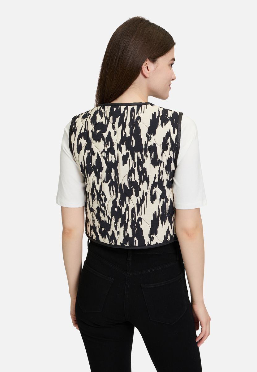 Wendeweste mit Abstraktem Muster