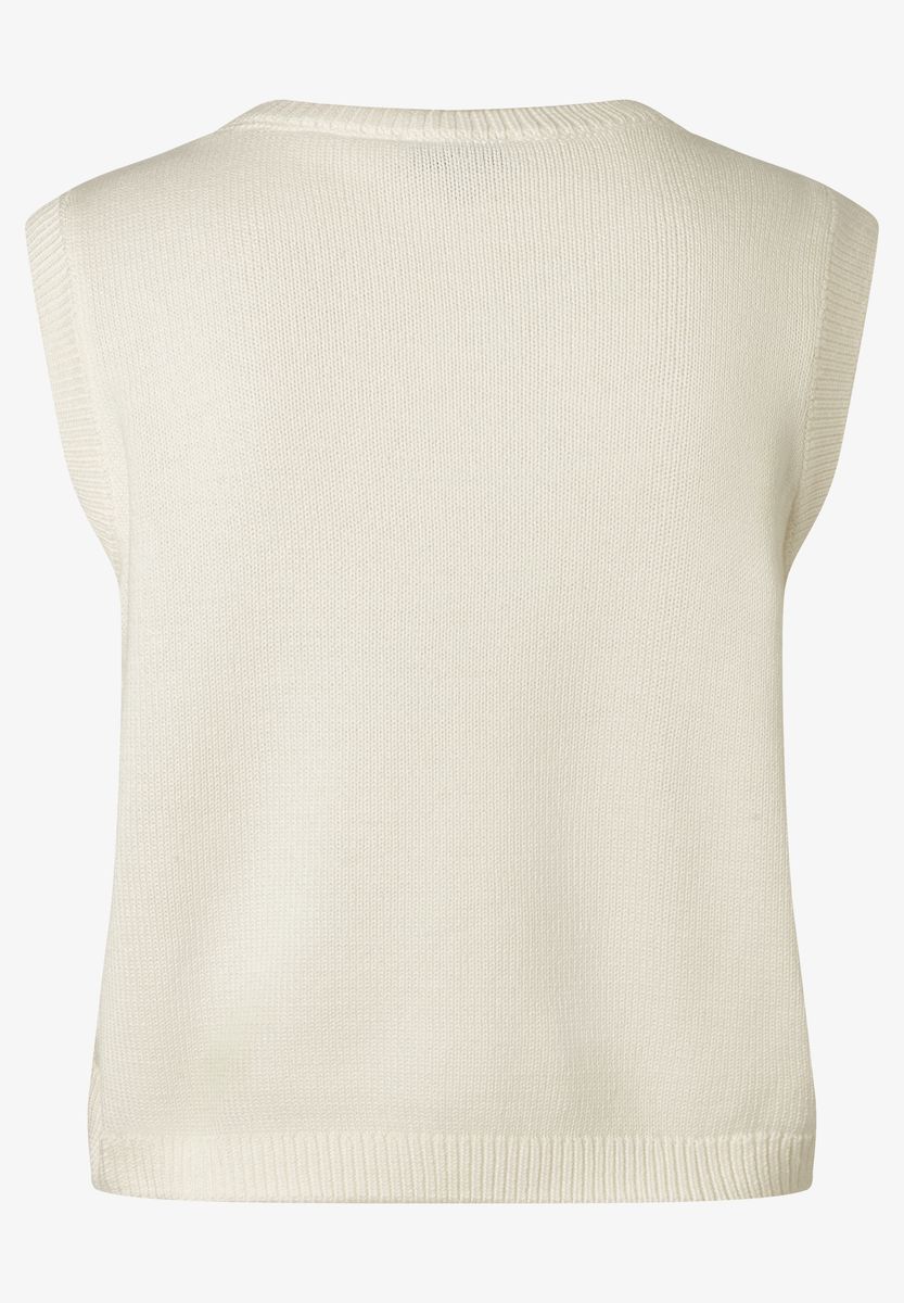 Stricktop mit Pailletten