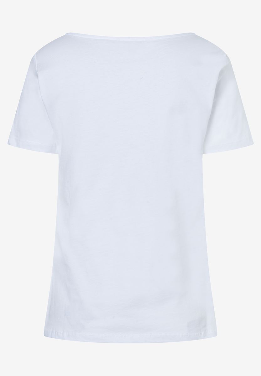 T-Shirt mit Dackel Grafik Print