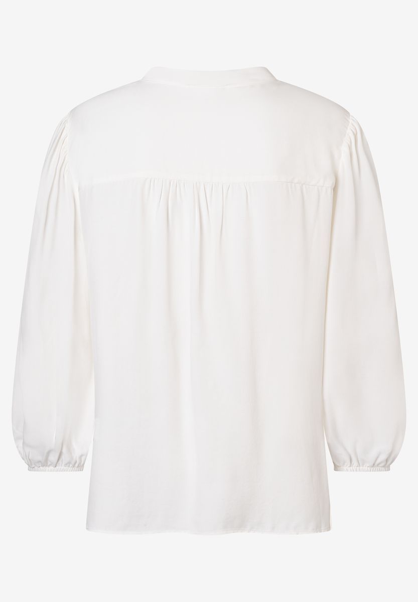 Elegante 3/4-Arm Bluse mit Knopfleiste