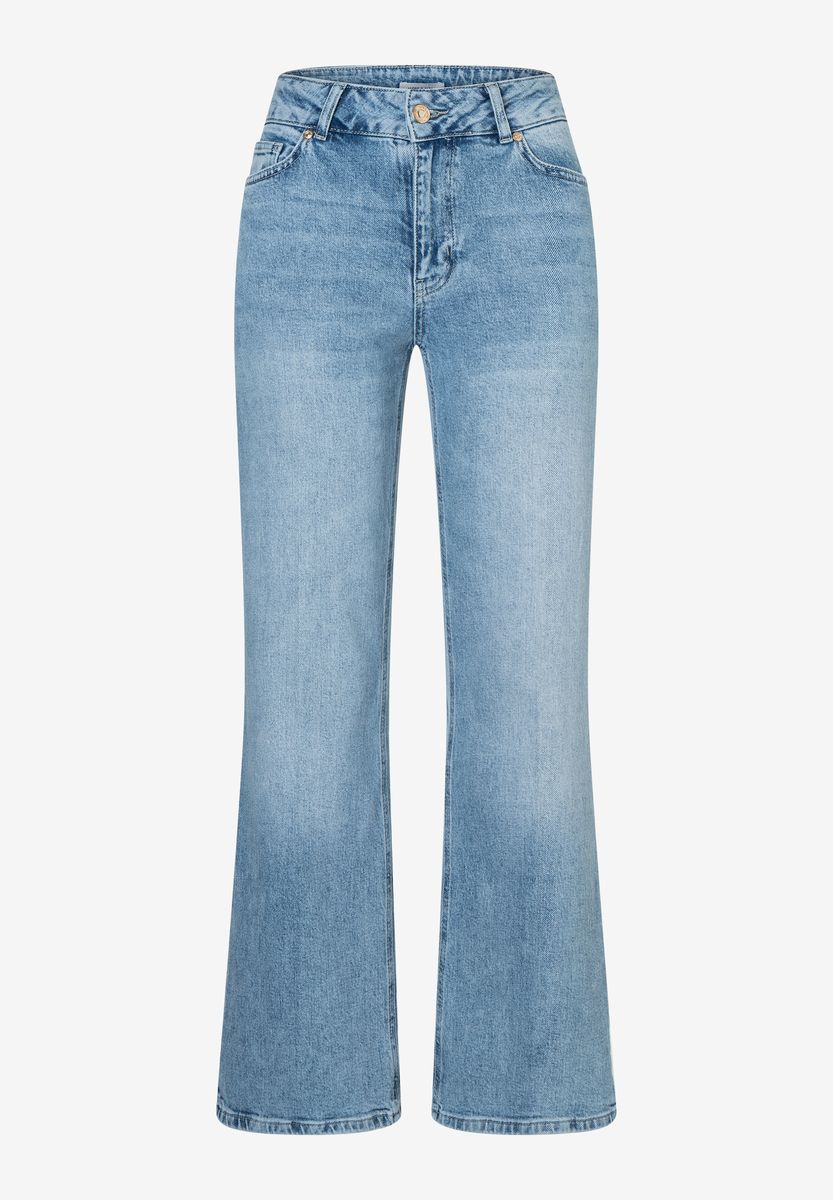 Damen Schlaghose in heller Waschung