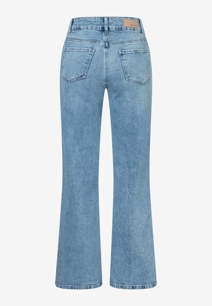 Damen Schlaghose in heller Waschung