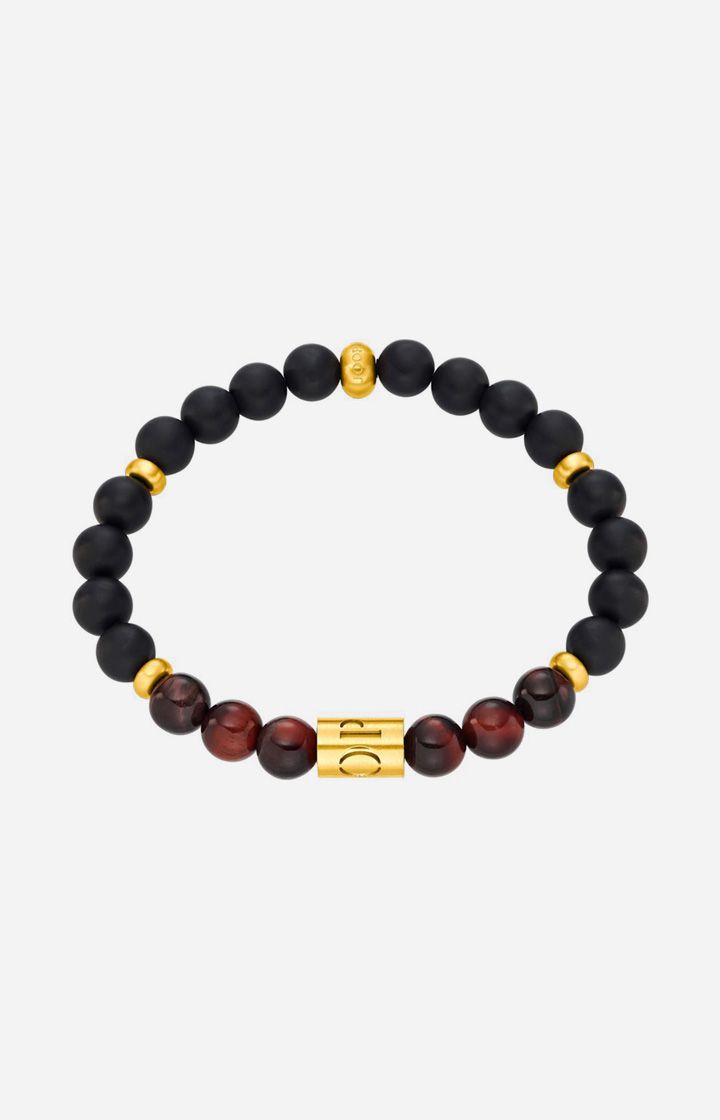 Armband in Schwarz/Braun