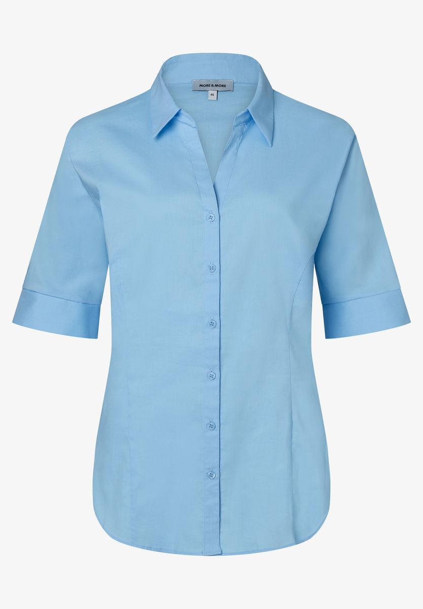 Klassisches Hemd mit Baumwollmischung